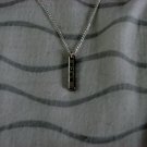 Silver "Cure" necklace