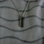 Silver "Cure" necklace