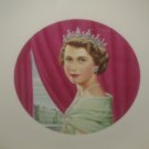 RARE STEUBENVILLE POTTERY QUEEN ELIZABETH PORTRAIT PLATE