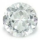 WHITE TOPAZ ROUND CUT GEMSTONE 3mm - FREE SHIPPING