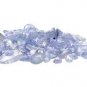100 BLUE TANZANITE ROUND CUT GEMSTONE PARCEL 1-2mm - FREE SHIPPING