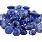 10 BLUE SAPPHIRES ROUND CUT GEMSTONES 1-2mm - FREE SHIPPING
