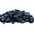 4 BLUE SAPPHIRE ROUND CUT GEMSTONES 1-2mm - FREE SHIPPING