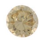 CHAMPAGNE DIAMOND ROUND CUT GEMSTONE 3.7mm .20ctw - FREE SHIPPING