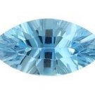 SWISS BLUE TOPAZ MARQUISE CUT GEMSTONE 8x4mm - FREE SHIPPING