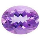 PURPLE AMETHYST OVAL CUT GEMSTONE 8x6mm - FREE SHIPPING