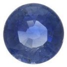 BLUE SAPPHIRE ROUND CUT GEMSTONE 3mm - FREE SHIPPING