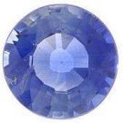 BLUE SAPPHIRE ROUND CUT GEMSTONE 3mm - FREE SHIPPING