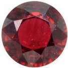 RED-PINK GARNET ROUND CUT GEMSTONE 4mm - FREE SHIPPING