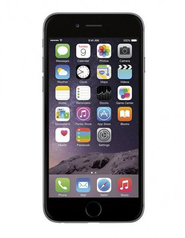 Apple&Acirc;&reg; - iPhone 6 Plus 16GB - Space Gray (AT&T)