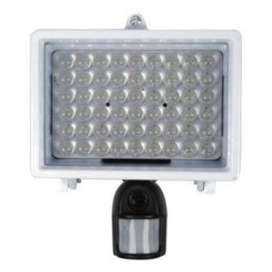 Small Spot Light Hidden Surveillance Camera with Built-In DVR