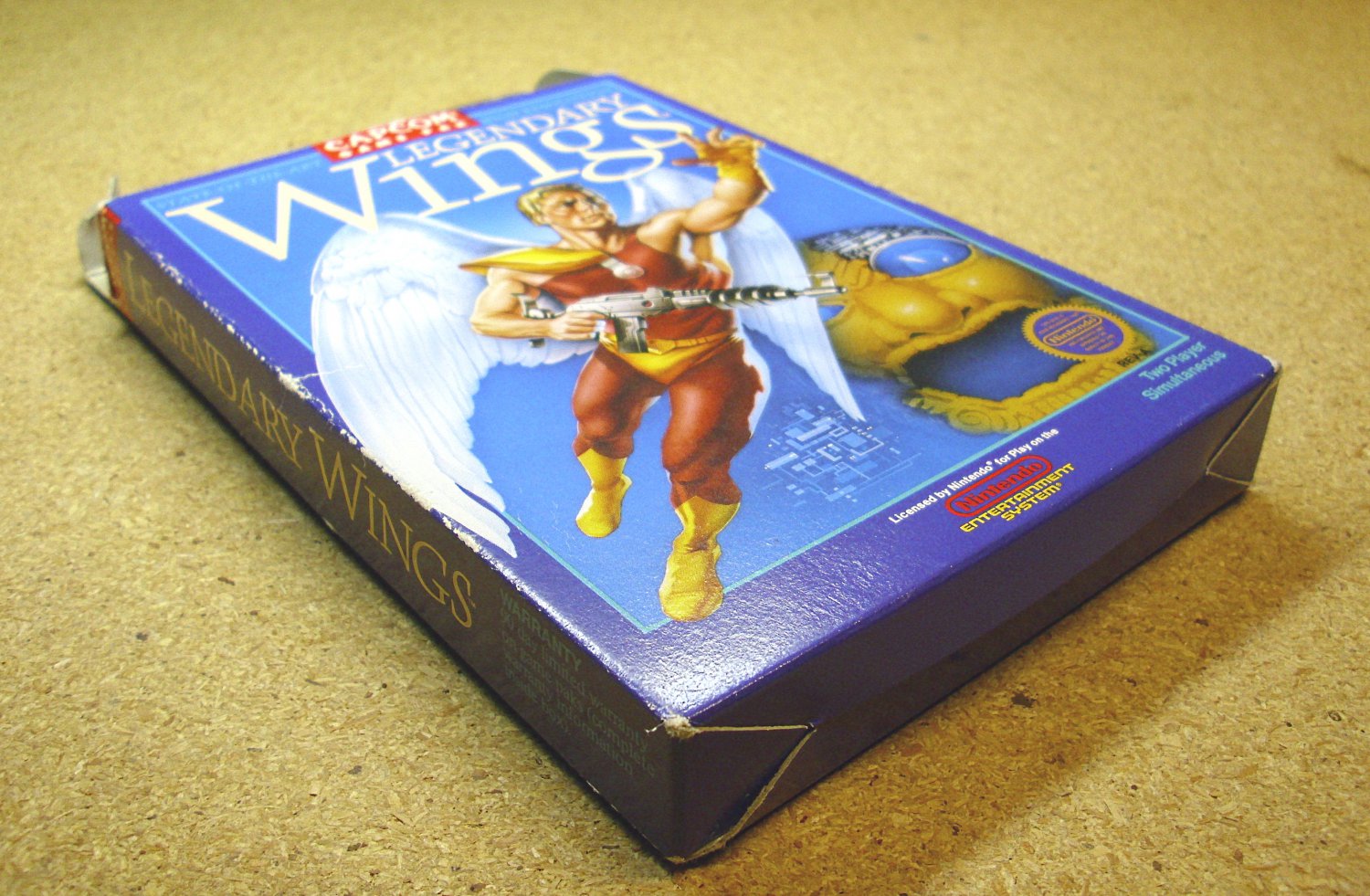 Legendary Wings, Nintendo NES with box, from