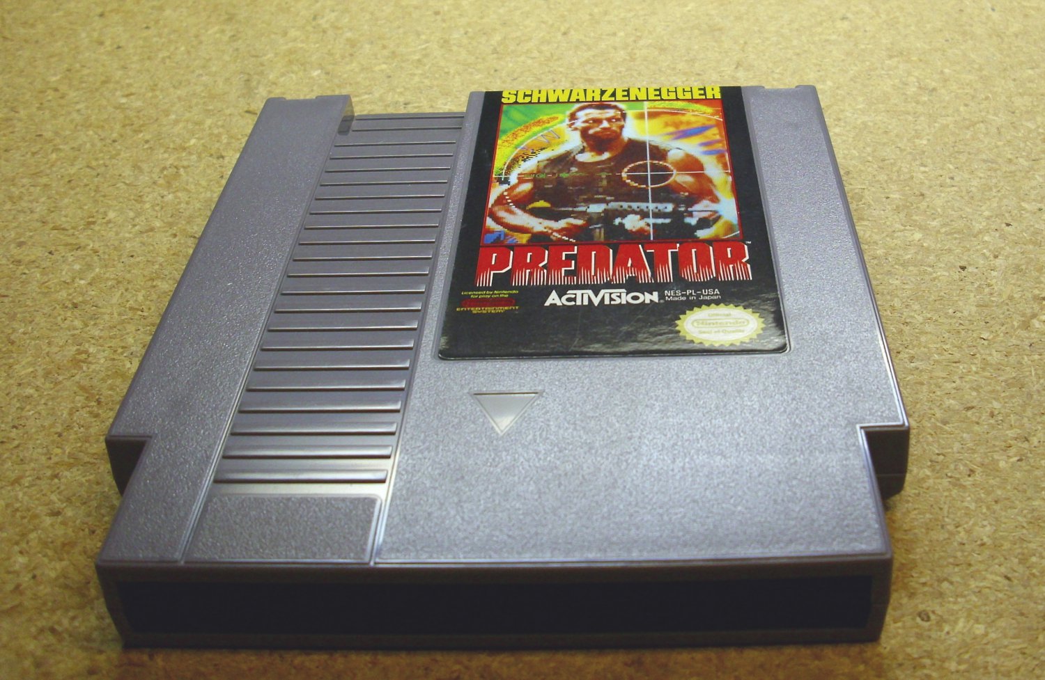 Predator, Arnold Schwarzenegger, Nintendo NES by Activision.