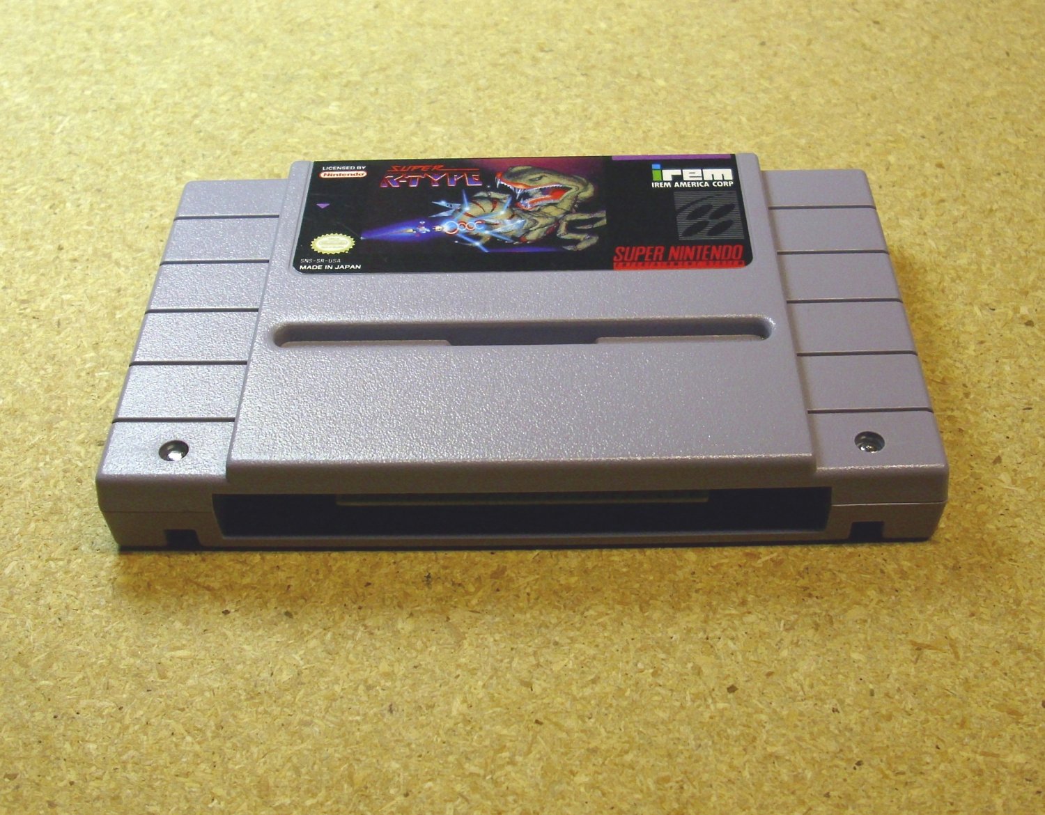 Super R-type, SNES Super Nintendo game by, Irem.