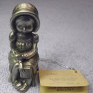 Holly Hobbie, pewter figurine miniature, " Sweet Dreams " limited edition. 1977
