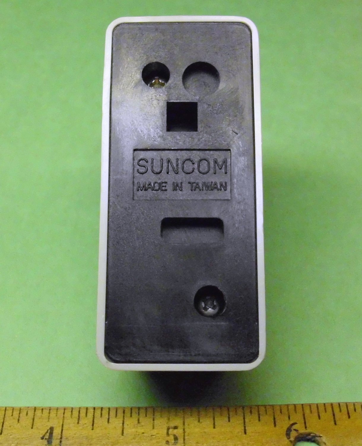 Floppy disk, disk notcher, for 5 and 1/4 inch floppy disks, by