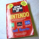 How to Win at Nintendo, 1988 paperback book, by Jeff Rovin.