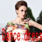dinner dress annual  Long print dress style dinner / dance / reception / show dress