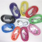 20pcs/lot Colorful micro usb data&charging cable for Samsung Galaxy S2 i9001 htc Motorola