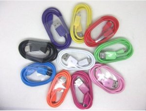 20pcs/lot Colorful micro usb data&charging cable for Samsung Galaxy S2 i9001 htc Motorola