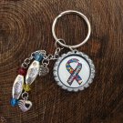 Austism Key Chain