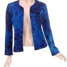 Plus size pretty blue jacket NWT