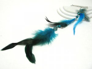 14 inch super long crystal stud hair clip ~ Hot Item