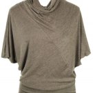 Flutter Sleeve Knit Top~ Black, Teal, Gray or Khaki