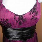 Dark Purple/Black Dress~ Party ~ Homecoming NWT Size L