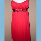 Red Dress w/Satin Bow Size L ~ Homecoming ~ Party