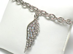 Angle Wing Bracelet NWT 8" long