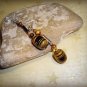 Cats Eyes Unleashed- 5 Piece Cats Eye Artisan Jewelry Set- Necklace, Earrings, Bracelet & Anklet