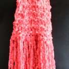 Handmade Sparkly Pink Scarf