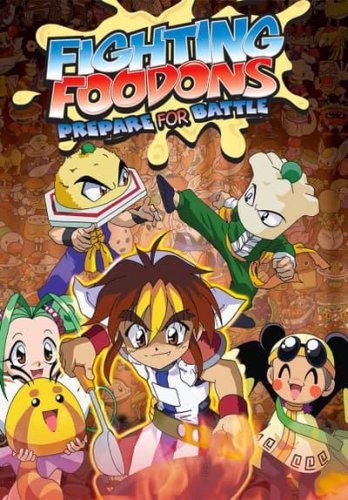 Fighting Foodons Complete Series DVD English Dub Only