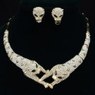Excellent Bridal Clear Flower Tiara Crown Headbands Rhinestone Crystals