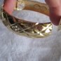 Gold with rhinestones