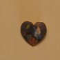 Cloisonne Heart Pin