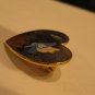 Cloisonne Heart Pin