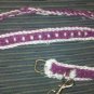 CROCHETED DOG LEASH WITH COLLAR