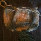 CROCHETED DRAWSTRING BAG