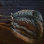 CROCHETED DRAWSTRING BAG