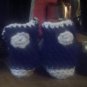 CROCHET BABY SNEAKER BOOTS 0-6MONTHS