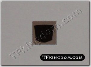 Transformers G1 Decepticon Heat Rub Symbol Sticker