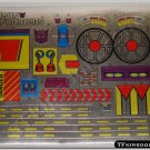 Transformers G1 Trypticon Sticker Decal Sheet