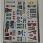 Transformers G1 Piranacon Seacons Sticker Decal Sheet Weekly Special!