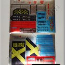 Transformers G1 Metroplex Full Set Sticker Decal Sheet