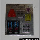 Transformers G1 Scourge Sticker Decal Sheet