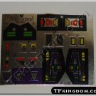 Transformers G1 Apeface Sticker Decal Sheet