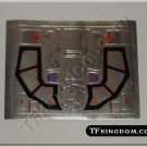 Transformers G1 Headstrong Sticker Decal Sheet