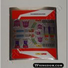 Transformers G1 Thundercracker Sticker Decal Sheet